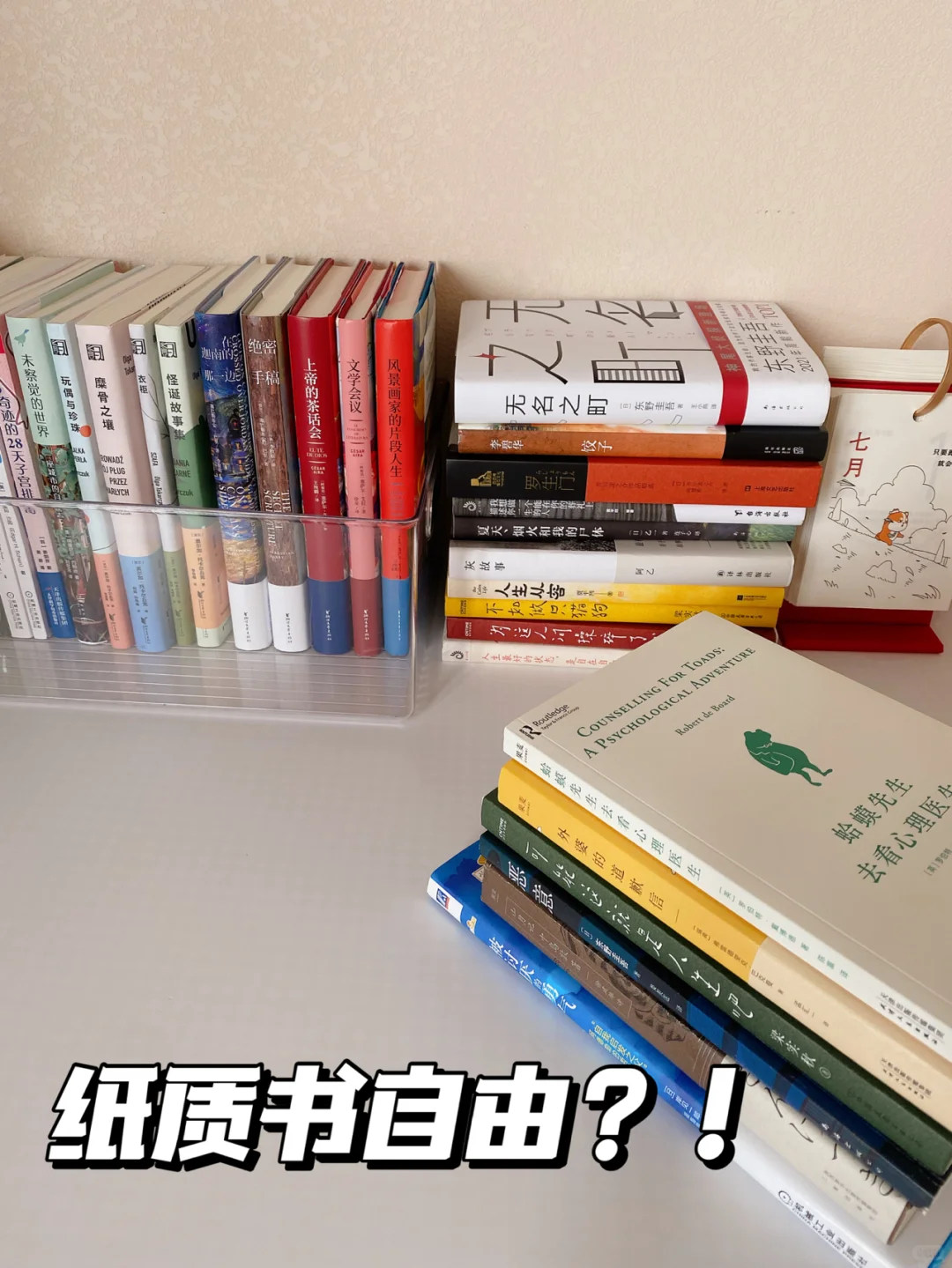 我成功实现了纸质书自由📚