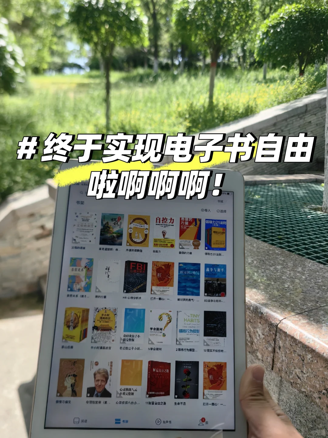 终于实现电子书自由了啊啊啊