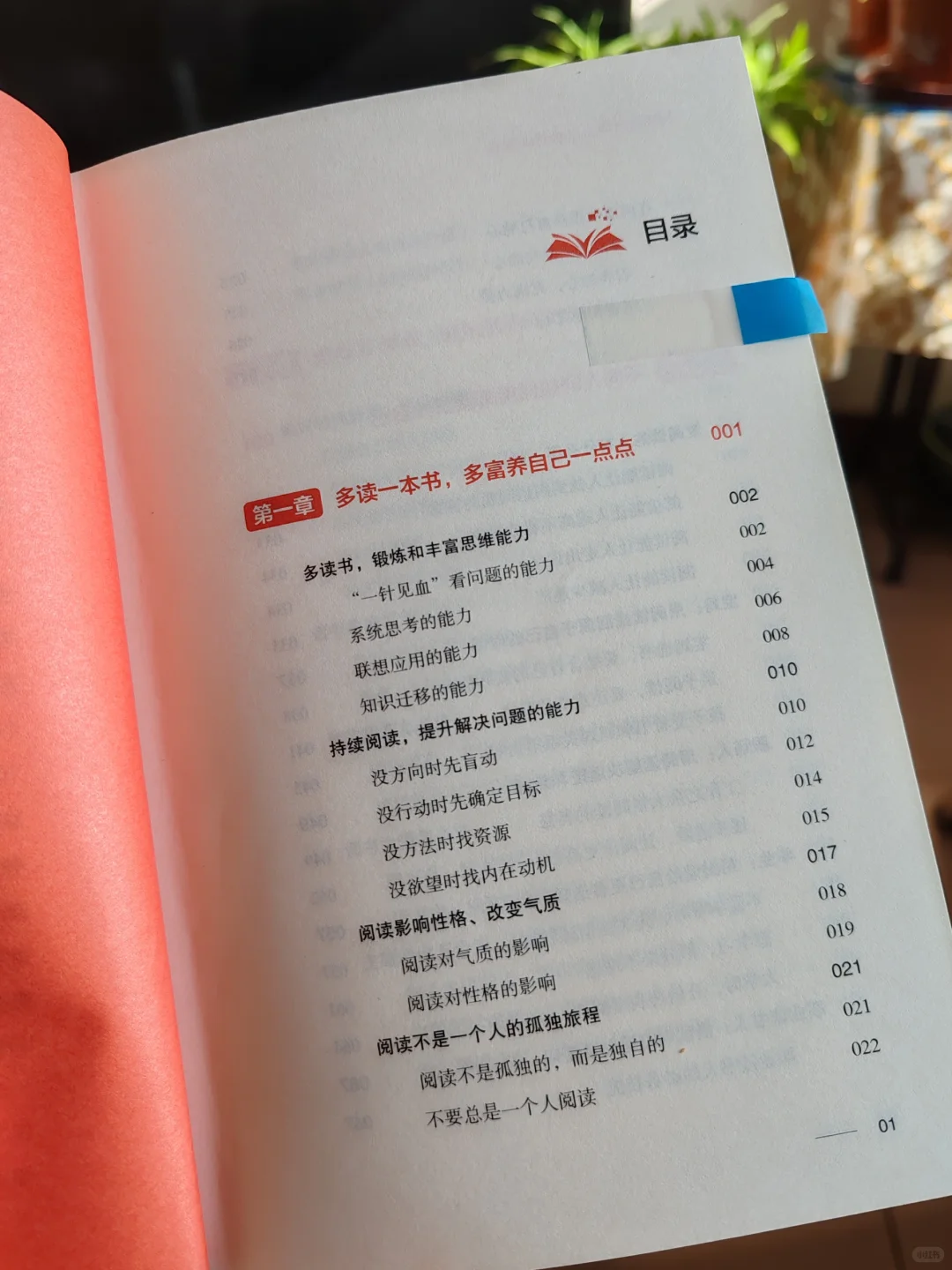 “多读一本书，多富养自己一点点。”