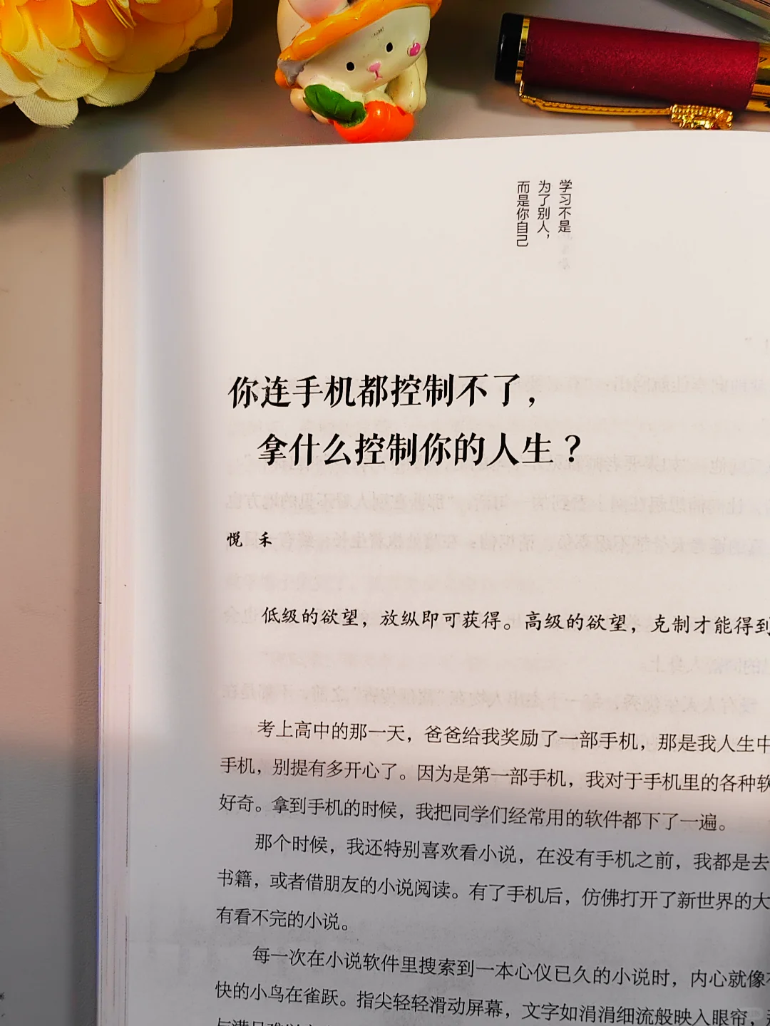 学不进去时看看这本书专治颓废的鸡血续命书