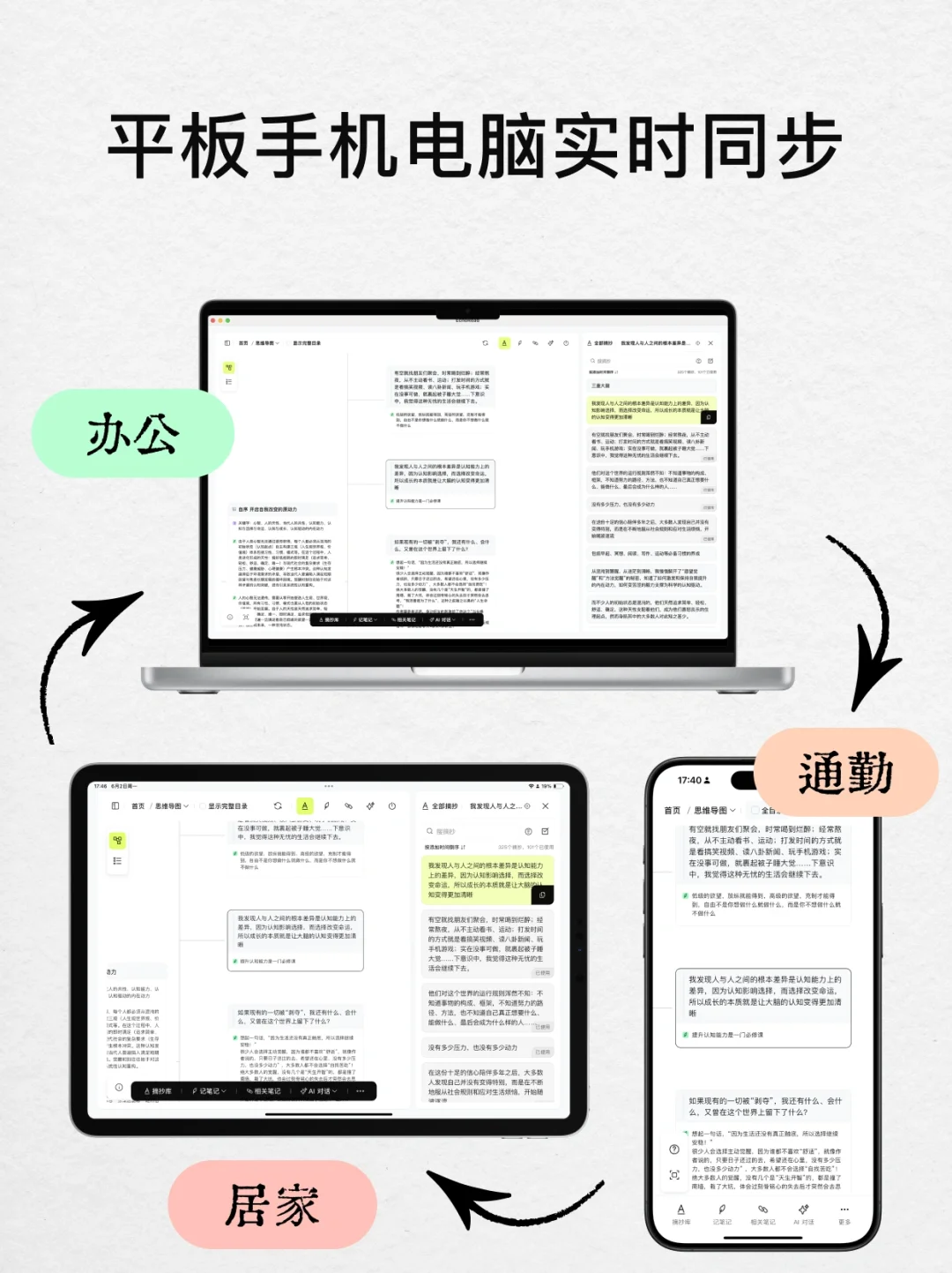 💥读书笔记效率神器省时省力！跨设备同步！