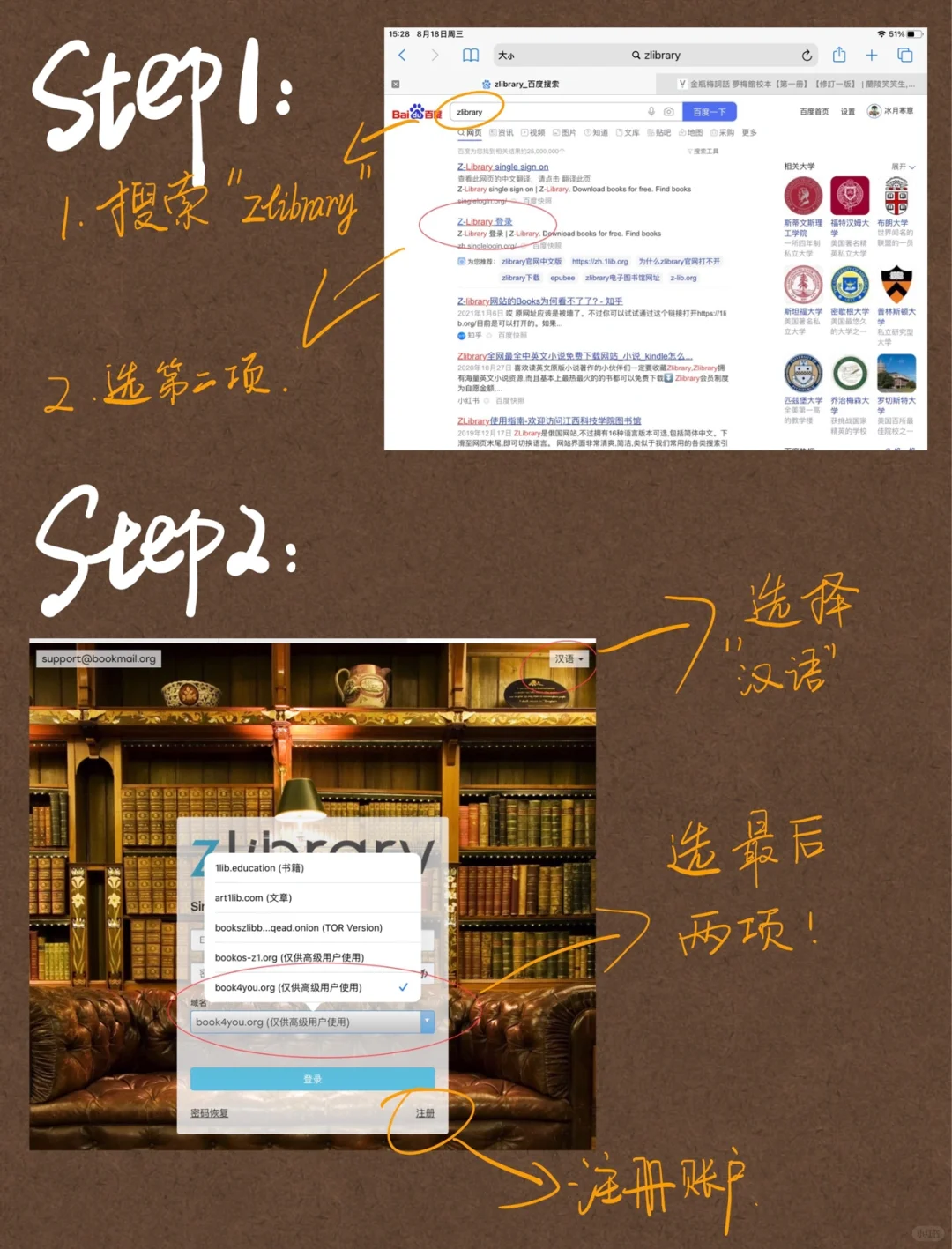 Ipad电子书库 ▏Zlibrary教程📖看书自由！