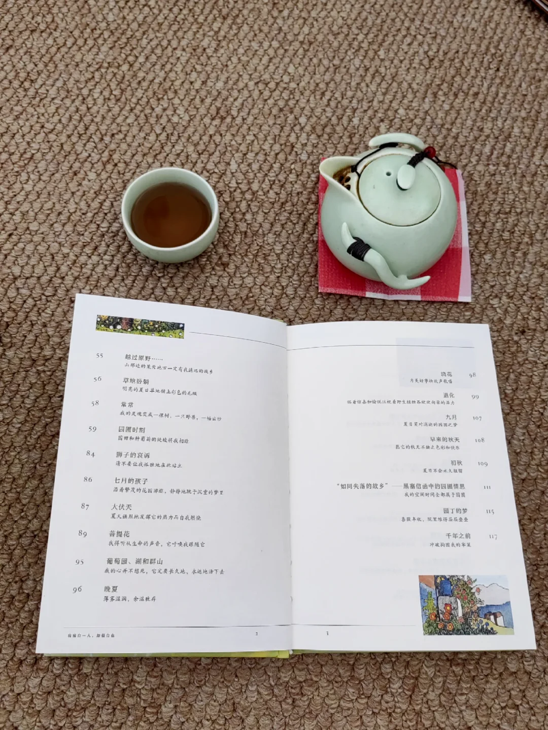 世界越来越美了，我独自一人，却很自在