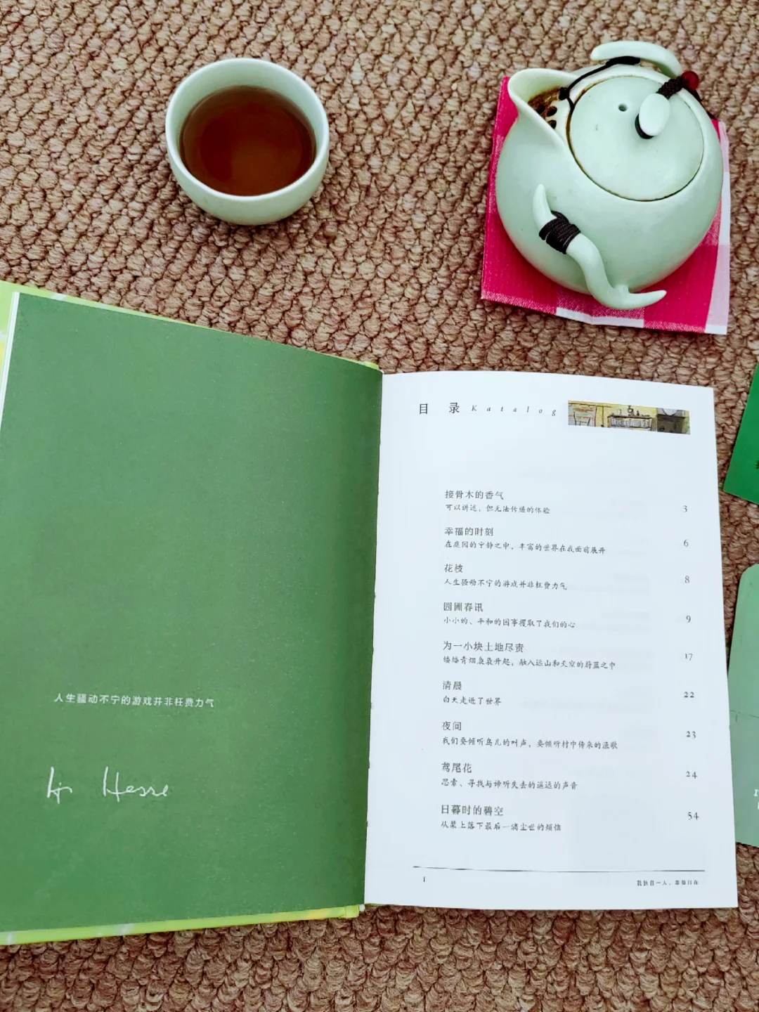世界越来越美了，我独自一人，却很自在
