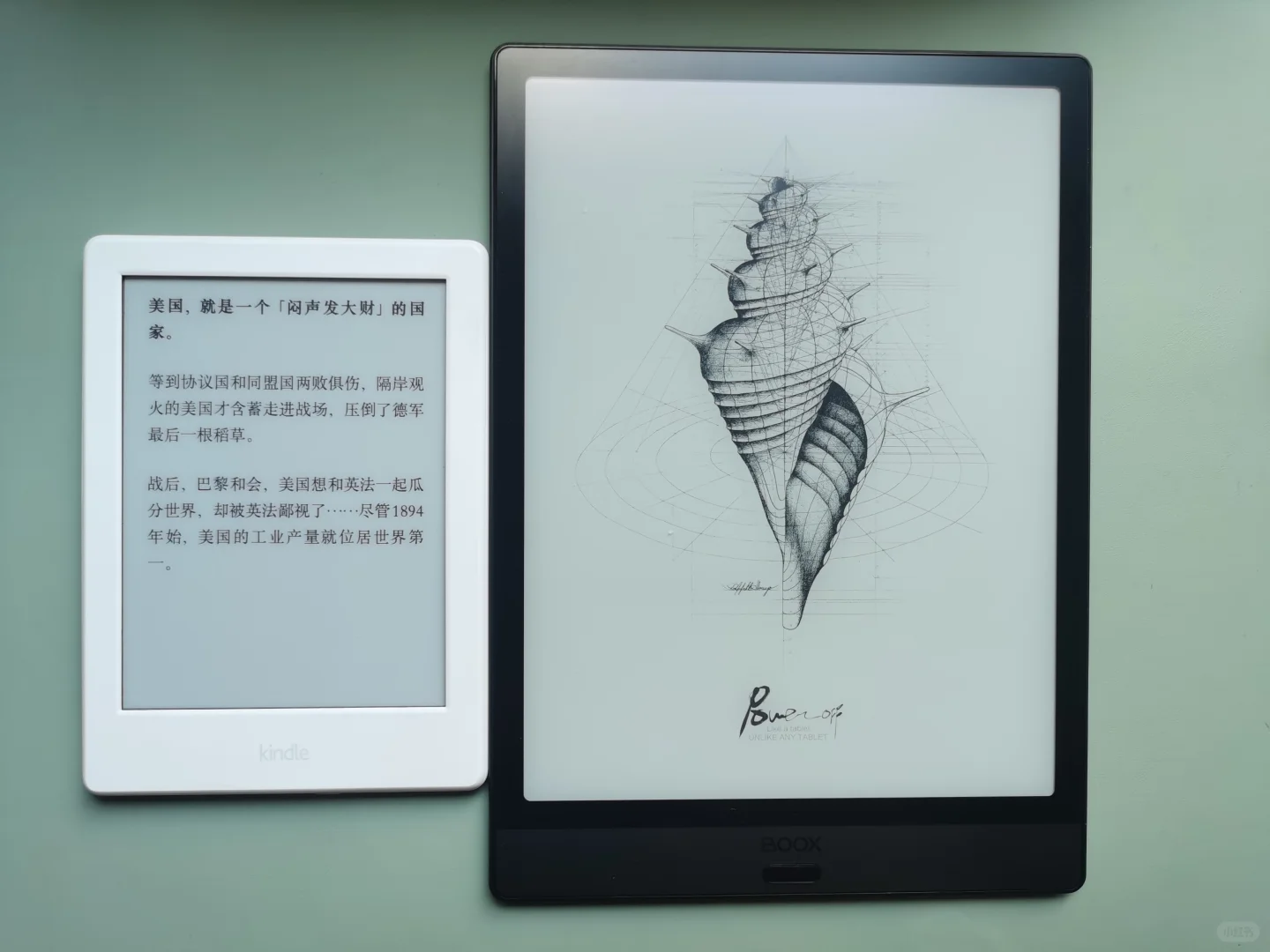 kindle和国产设备使用体验对比