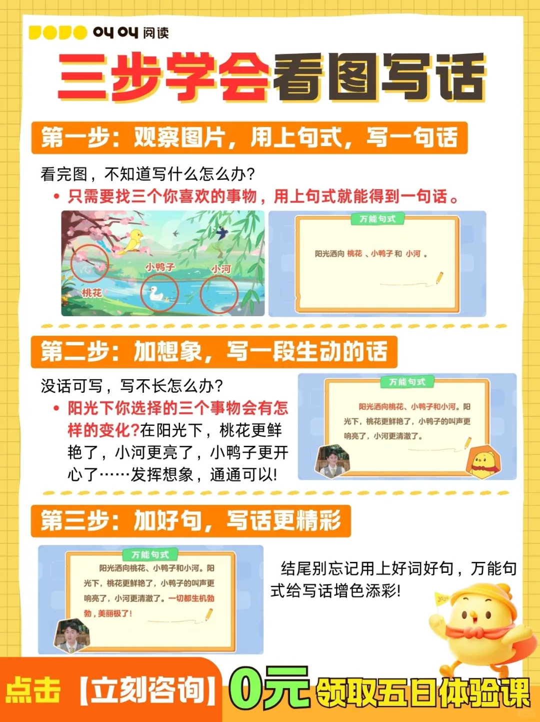 📚叫叫阅读新玩法！看图写话不再难😄