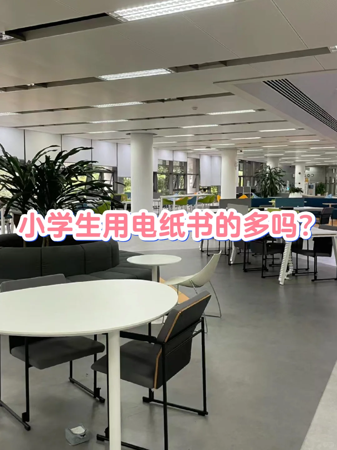 小学生用电纸书的多吗？