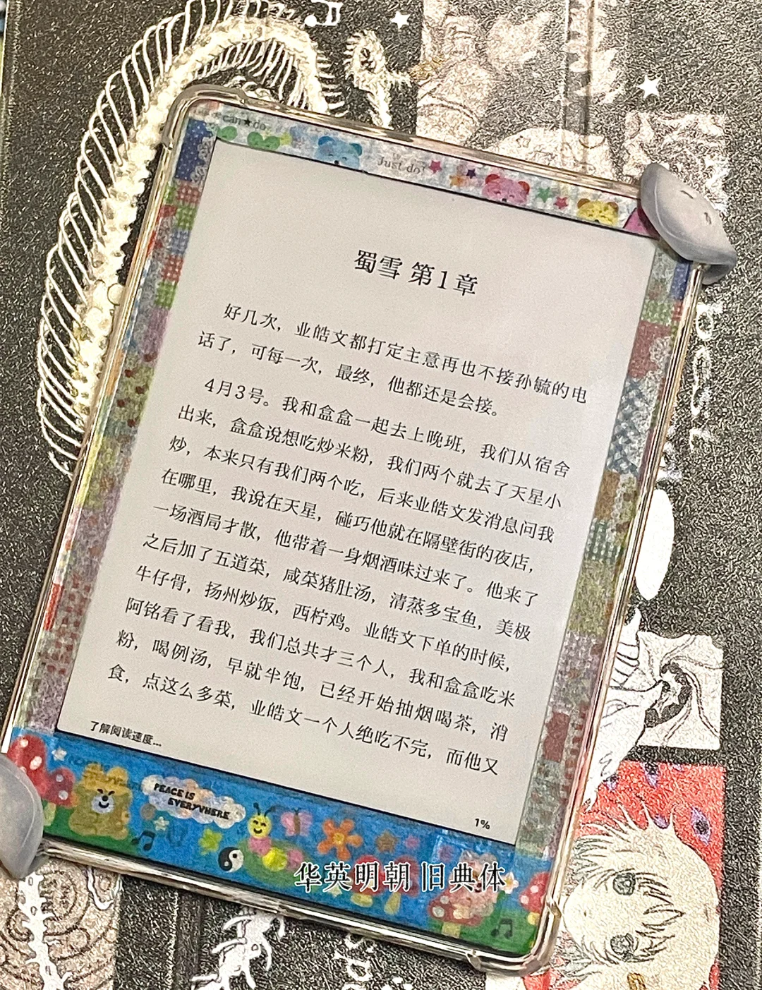 kindle愛用字體存檔