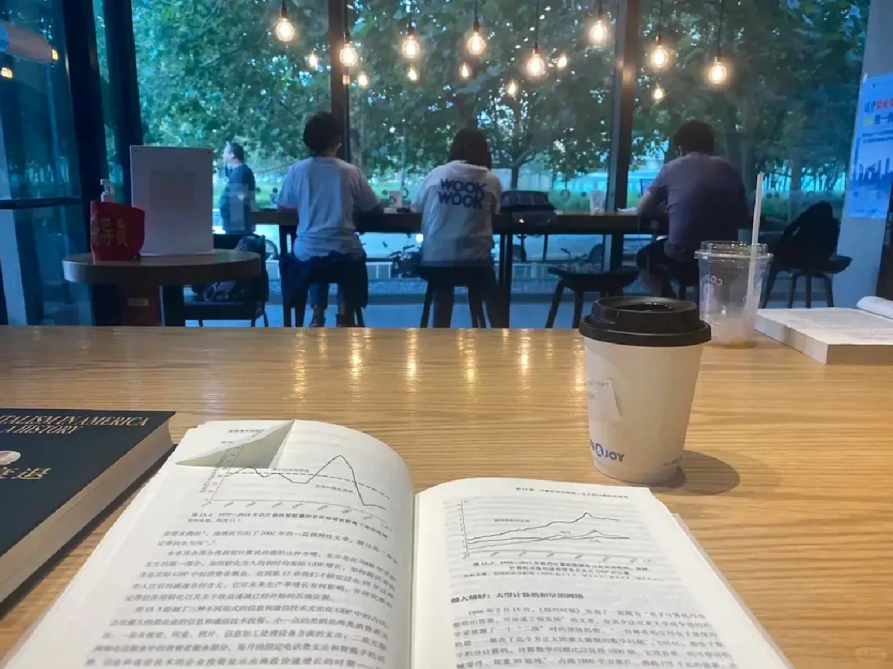 咖啡+书📖，收集独处的日常