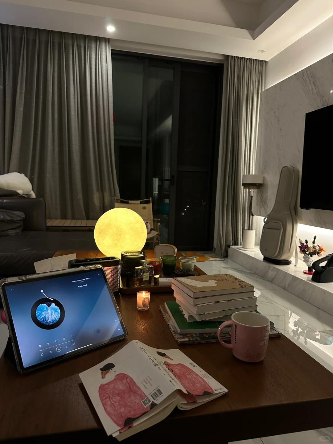 夜晚 宅家 我的读书日常📖