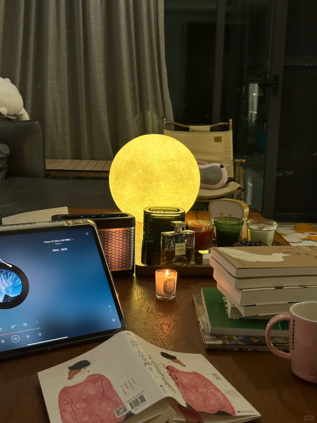 夜晚 宅家 我的读书日常📖