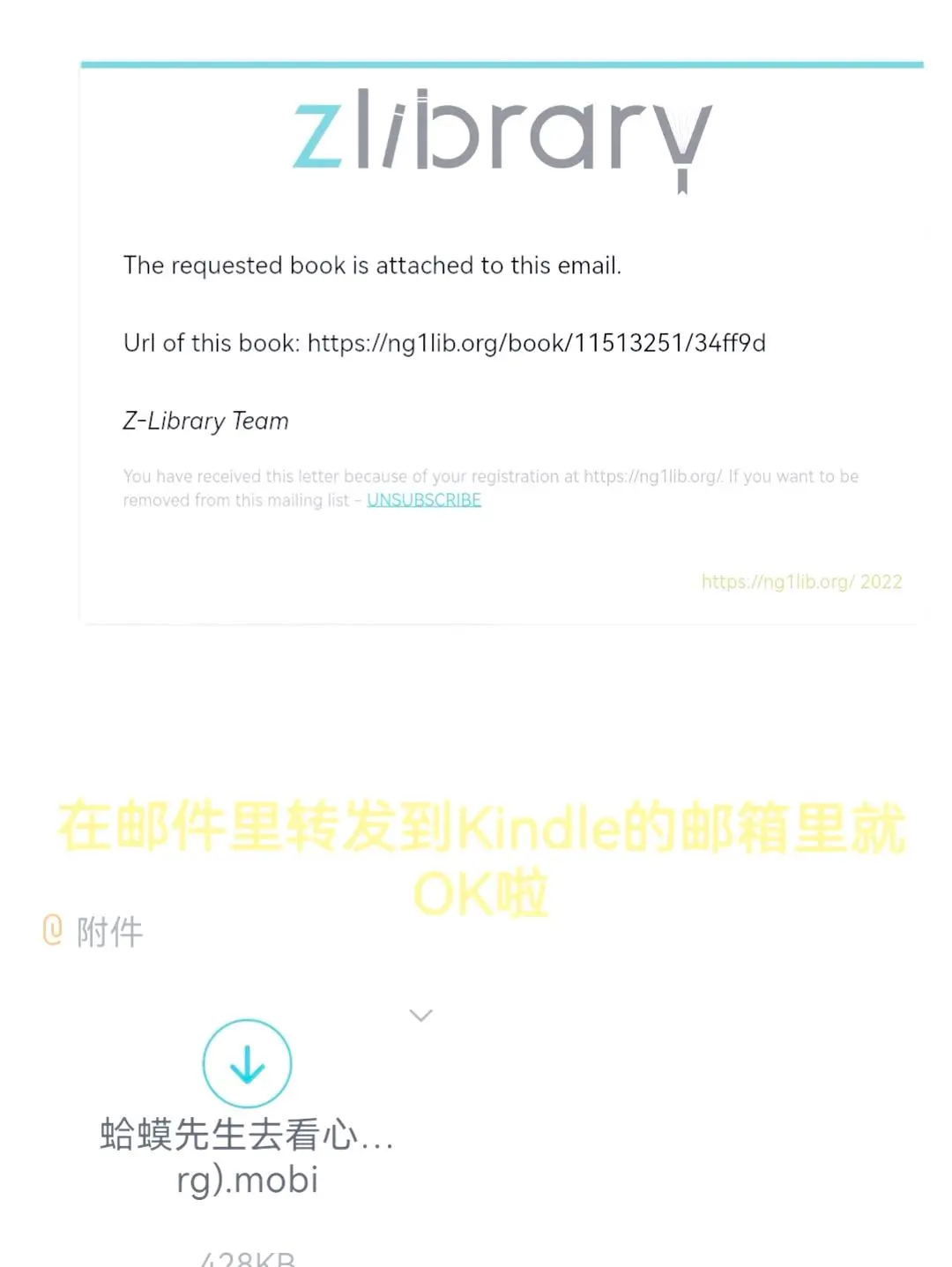 新体验！Kindle+Zlib！