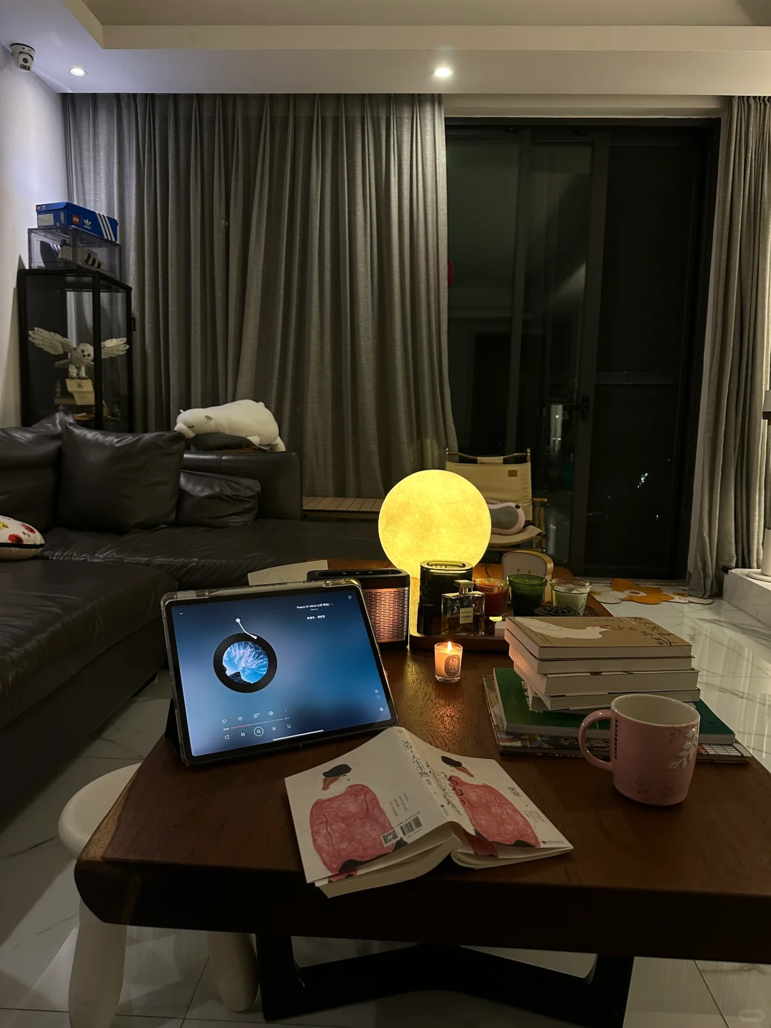 夜晚 宅家 我的读书日常📖