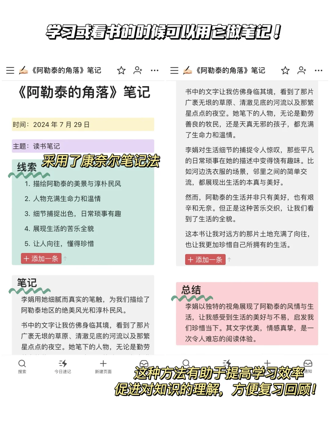 学生党知识管理神器！假期学习效率飞升！