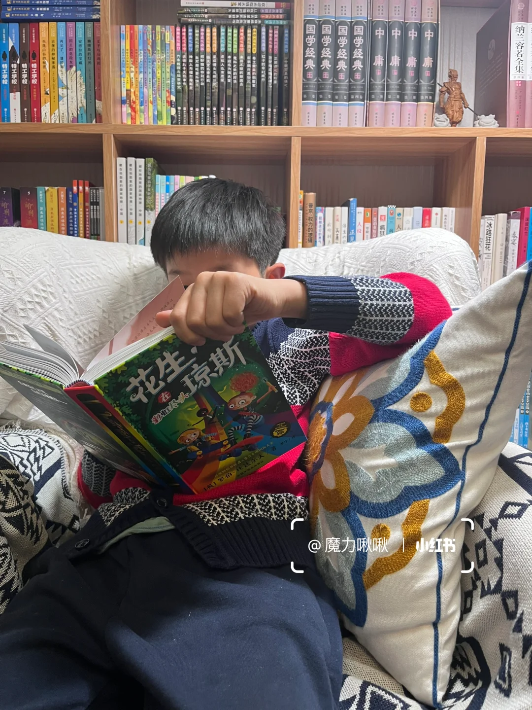 爱阅读的孩子自有他的精神高地