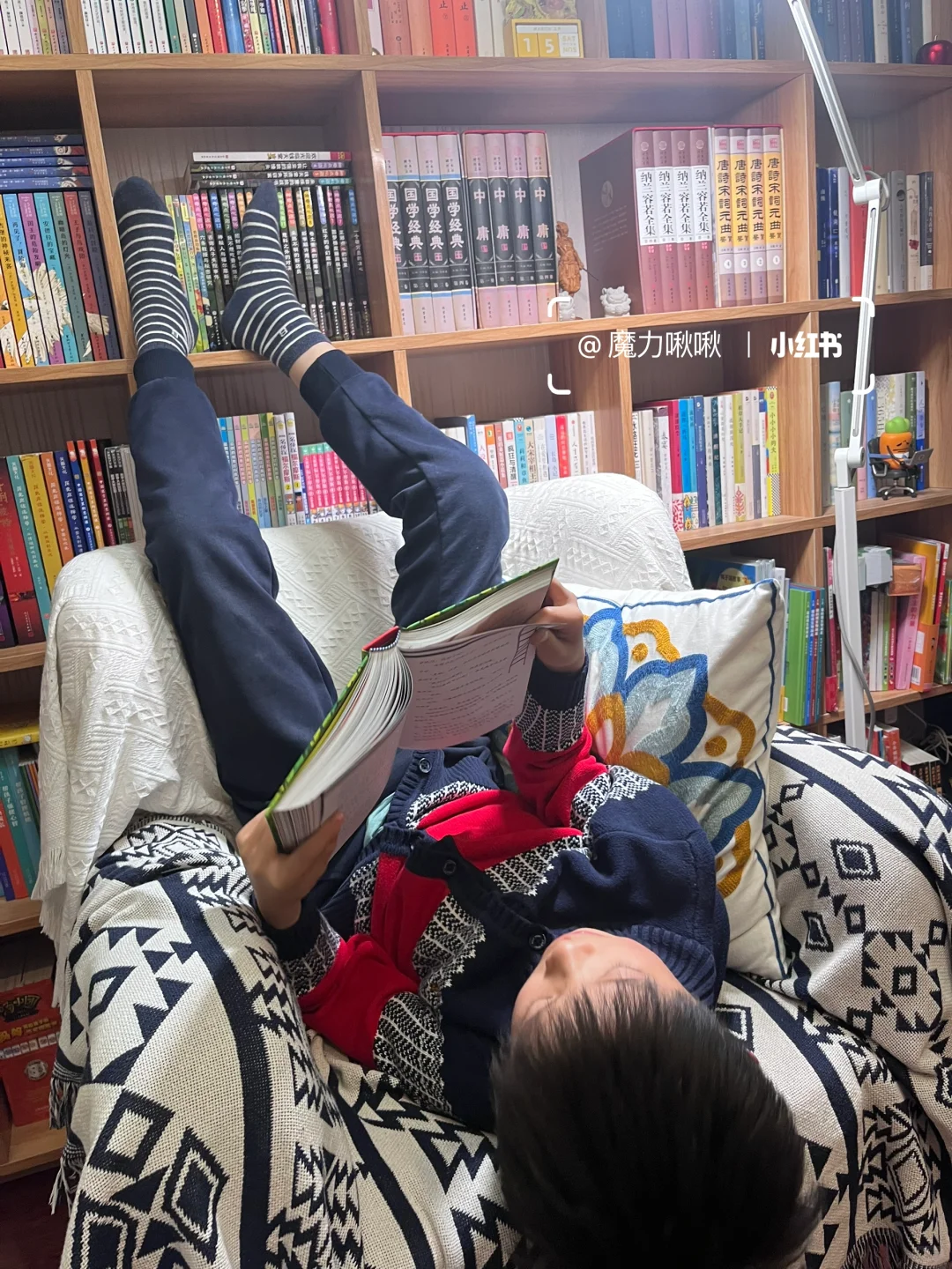 爱阅读的孩子自有他的精神高地