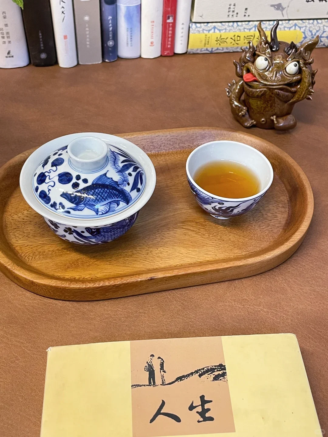 🍵偷得浮生半日闲，读书喝茶正当时