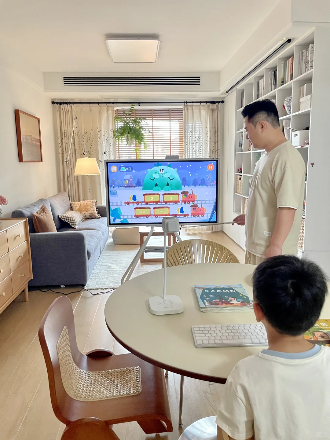 去客厅化后，我找到了带娃网课学习的最优解
