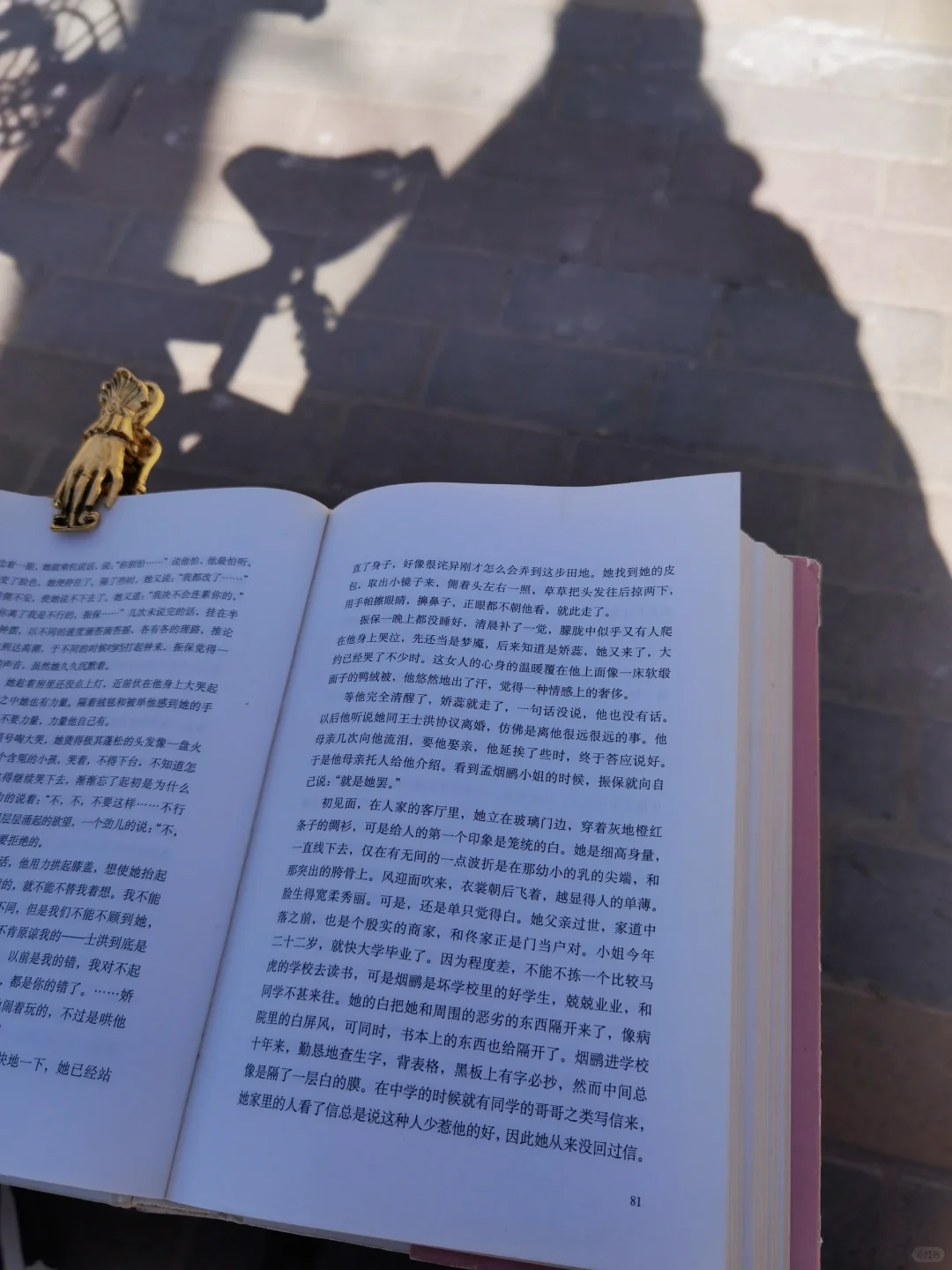 我的充电方式：独处，读书，晒太阳，不说话
