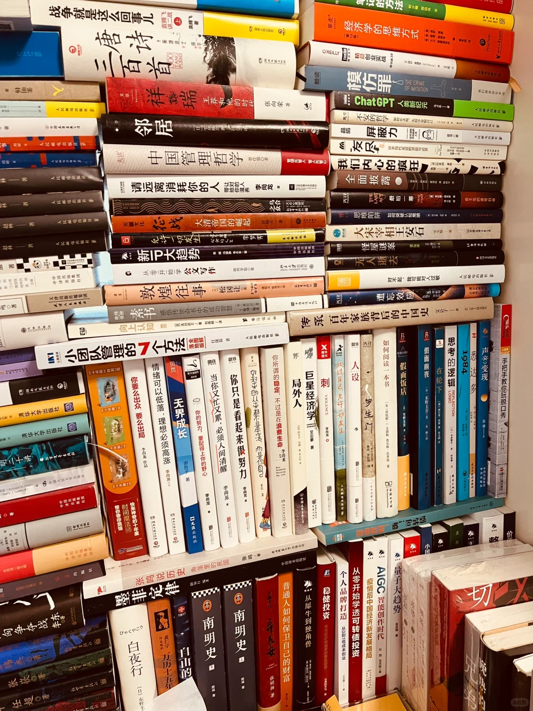 年少莫读闲书，可我的书架里全是闲书
