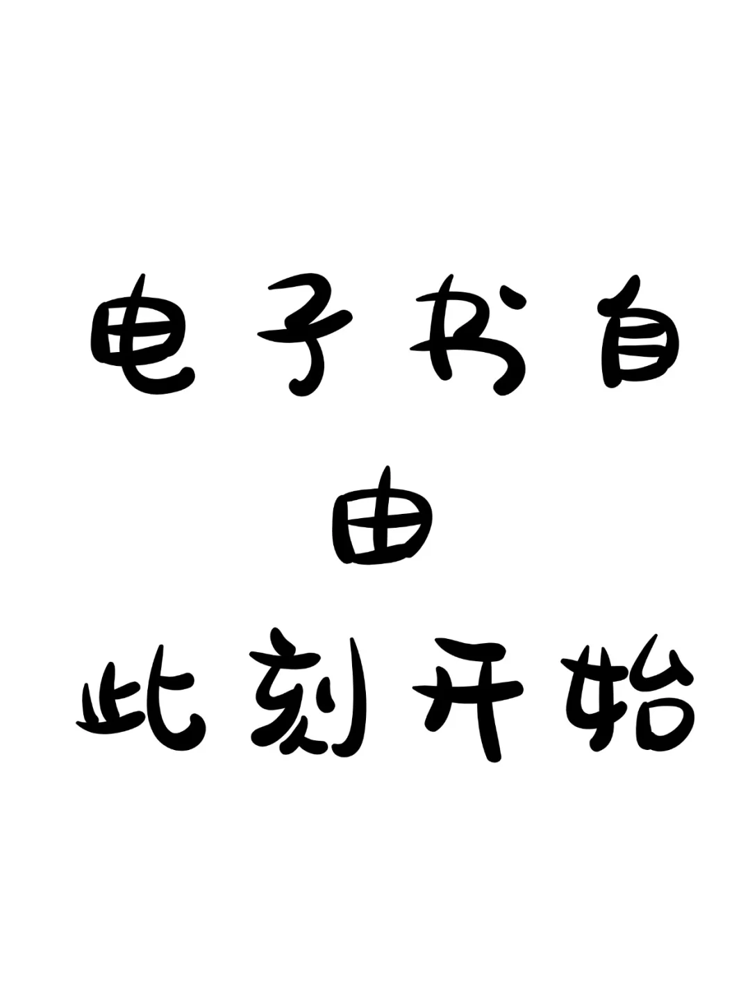 从此读书不花钱！电子书自由！