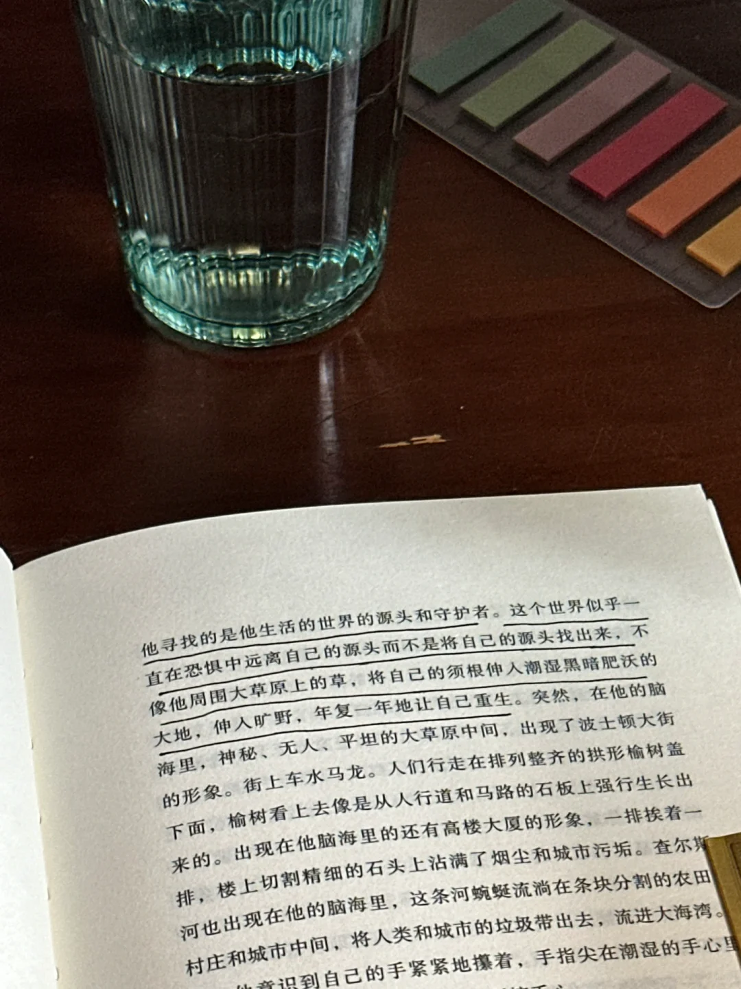 “永远需要阅读和咖啡。”