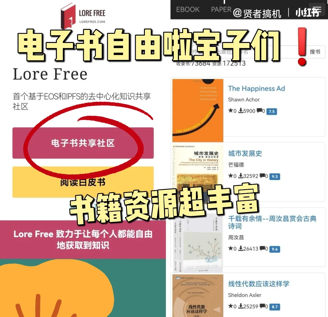【实用网站】实现电子书自由，太香了❗️