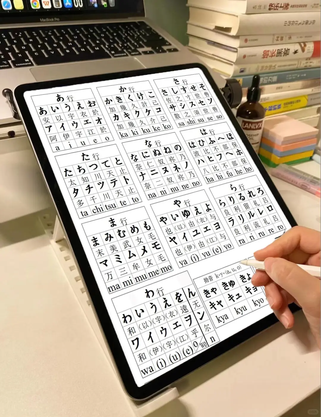 无所谓，我们日语人也有自己的iPad……