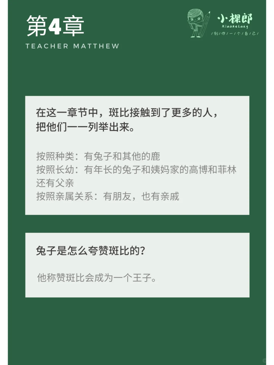 整本书阅读|《小鹿斑比》精读指导
