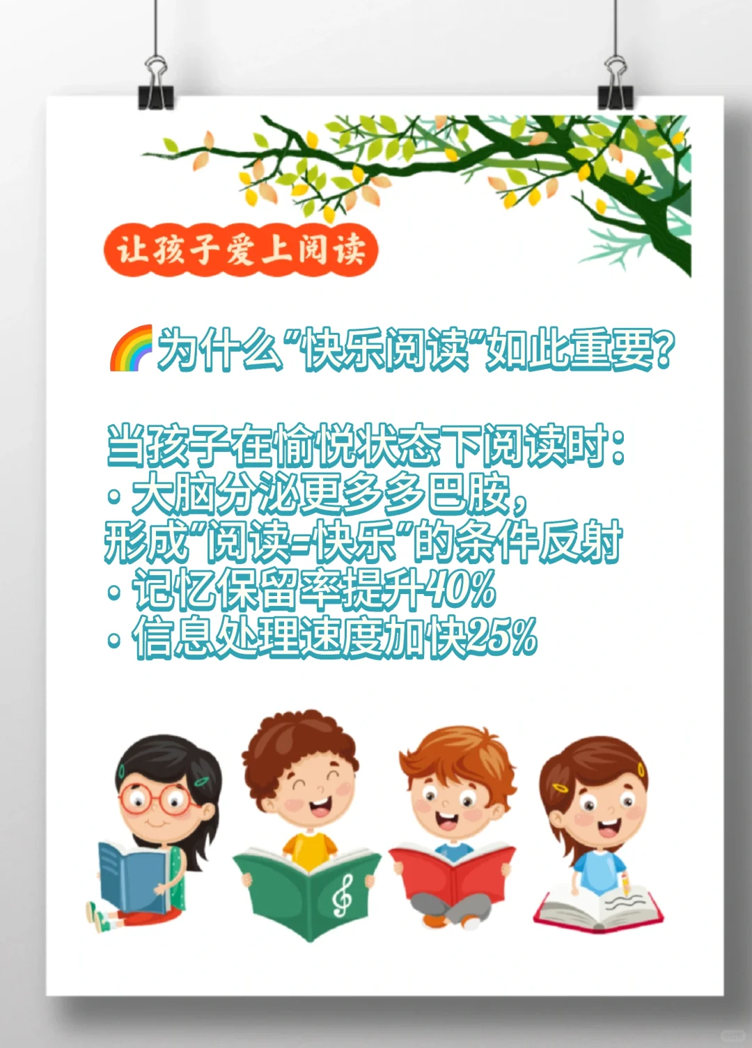 把阅读变成快乐，聪明父母都在做的3件小事