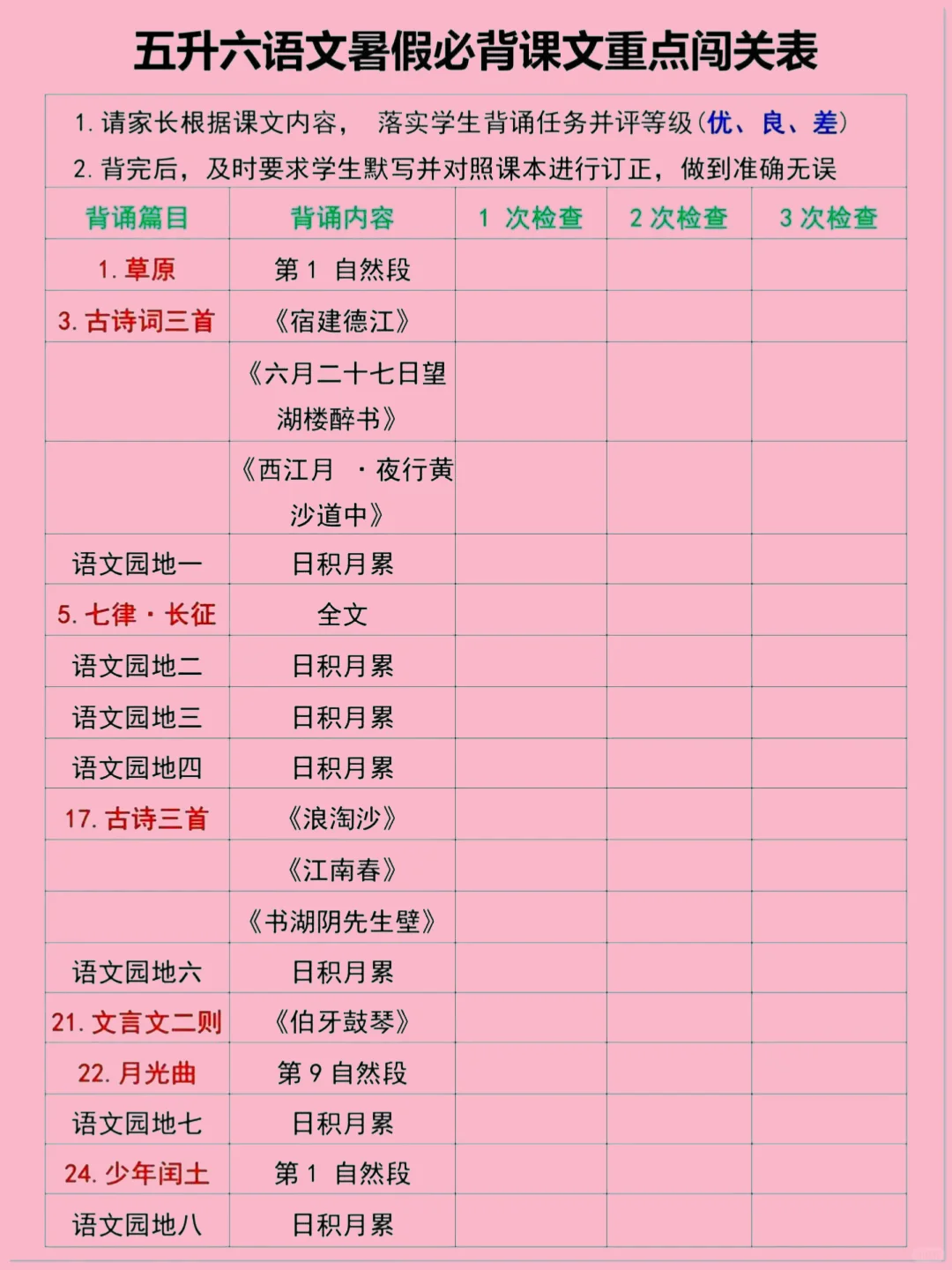 六年级过来人经验❗最值得卷就是五升六暑假