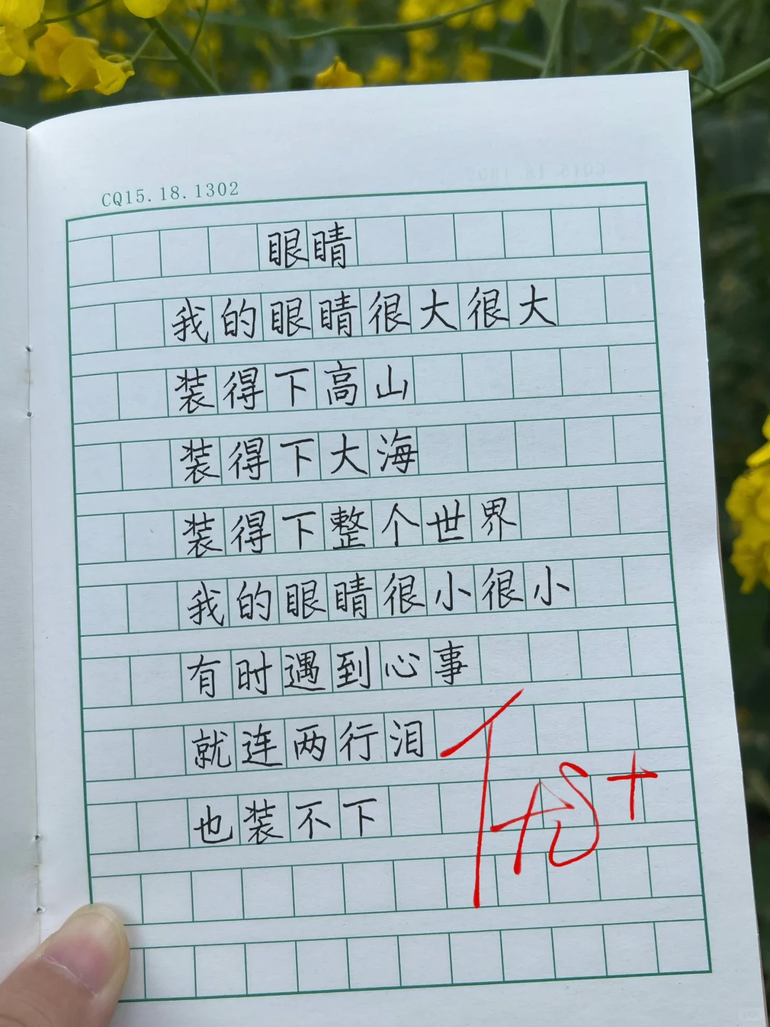 可以写进作文里的童诗❤️