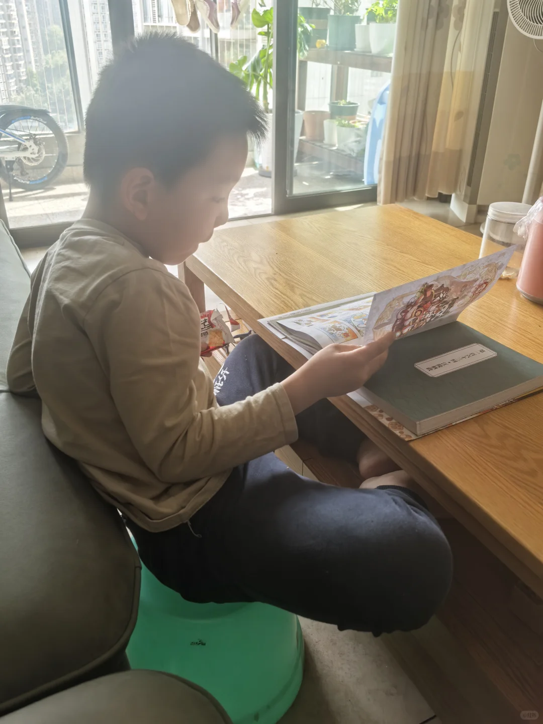 二年级，儿子终于尝到阅读的甜头了～