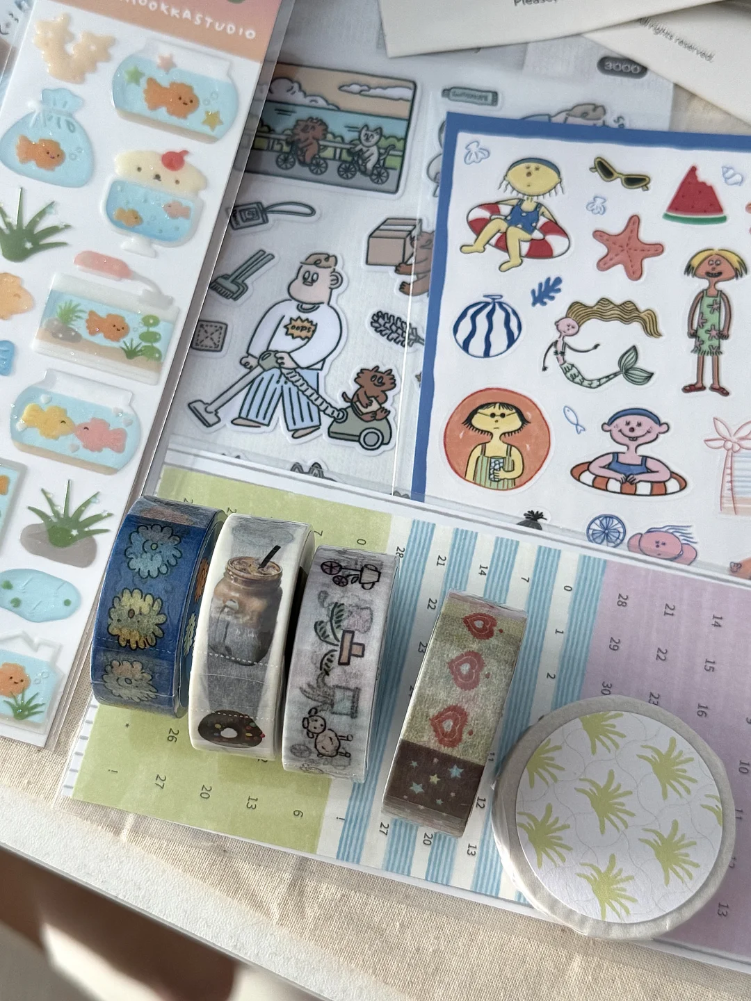 不能没有胶带｜手帐集市一些记录｜阅读