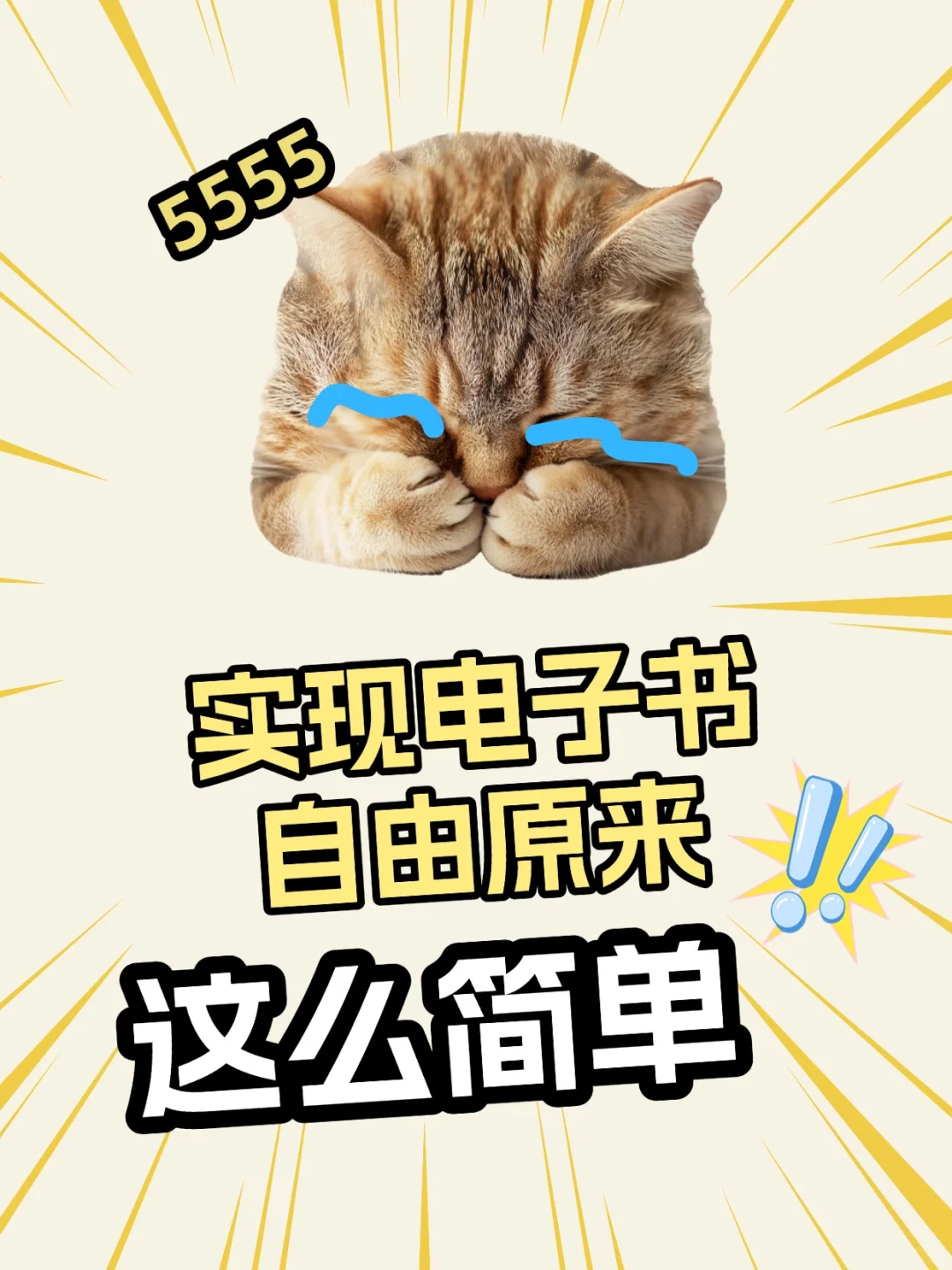 终于电子书自由啦