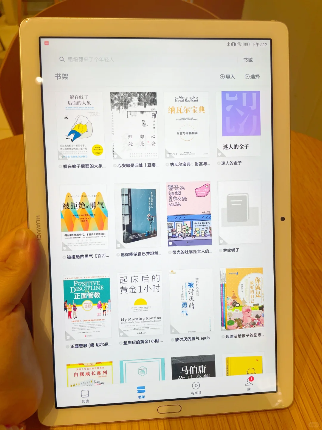 一口气下了十几本书📚实现阅读自由啦！