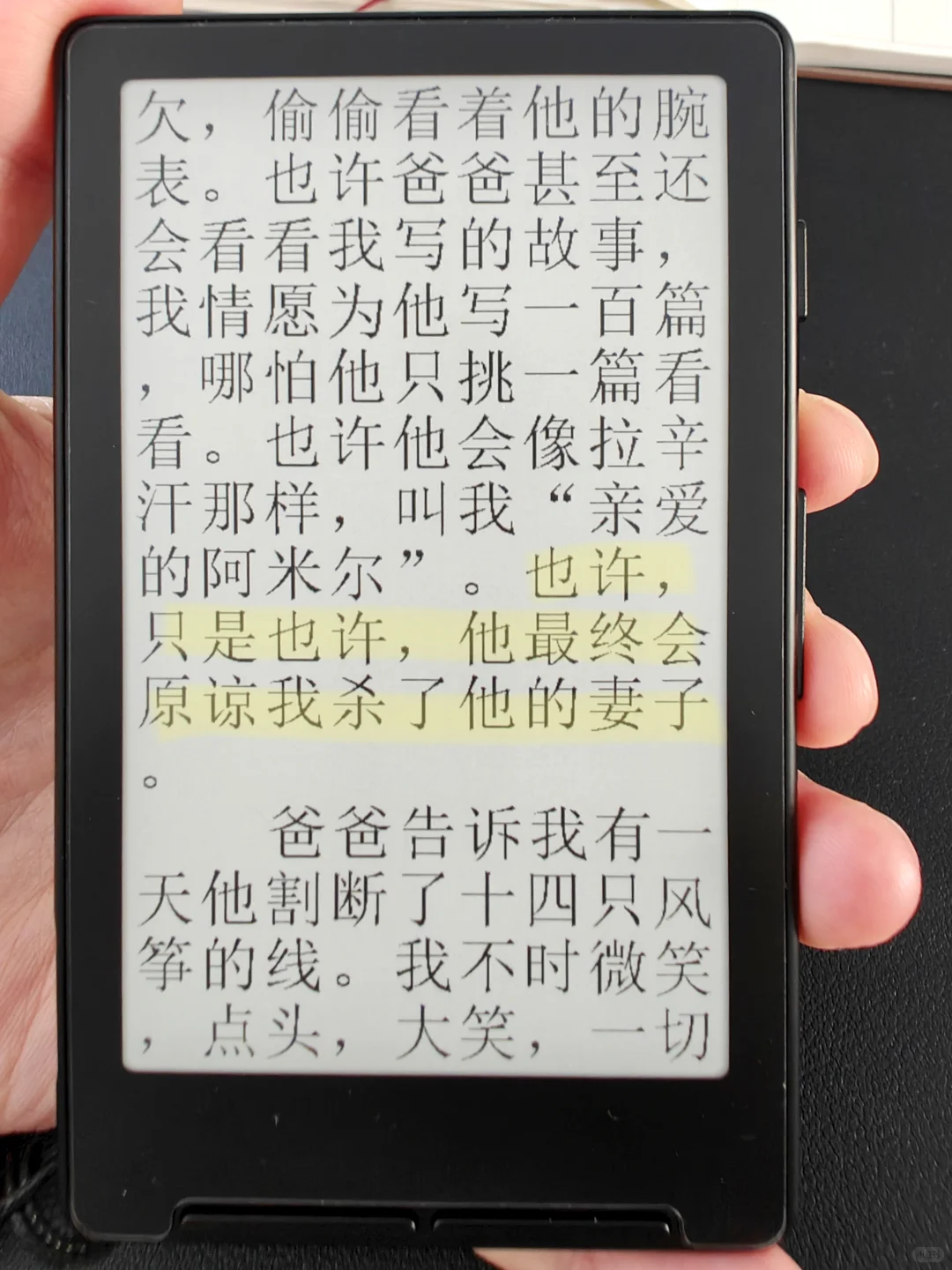 电子小垃圾回本计划——《追风筝的人》1