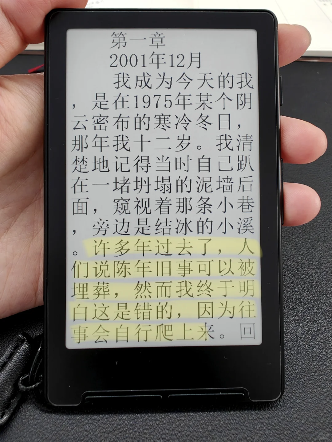 电子小垃圾回本计划——《追风筝的人》1