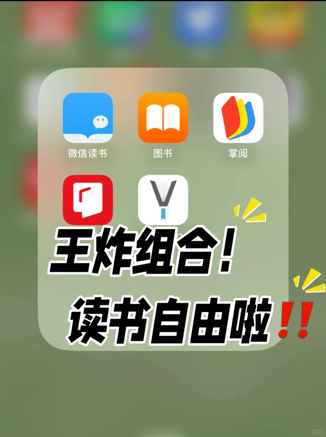天呐🆘iPad/iPhone🔥读书自由真的被我