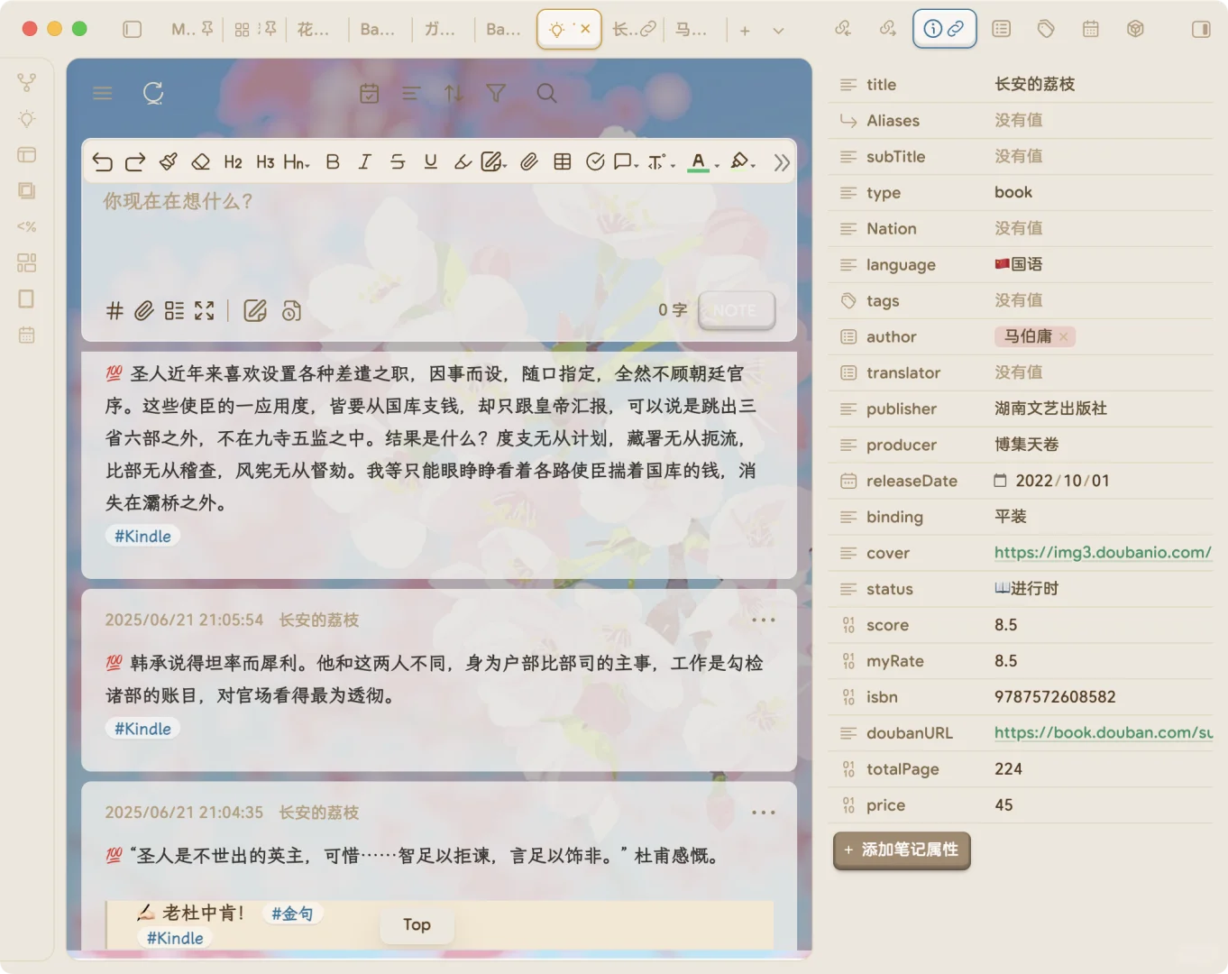 📖好喜欢我的Kindle读书笔记管理方案