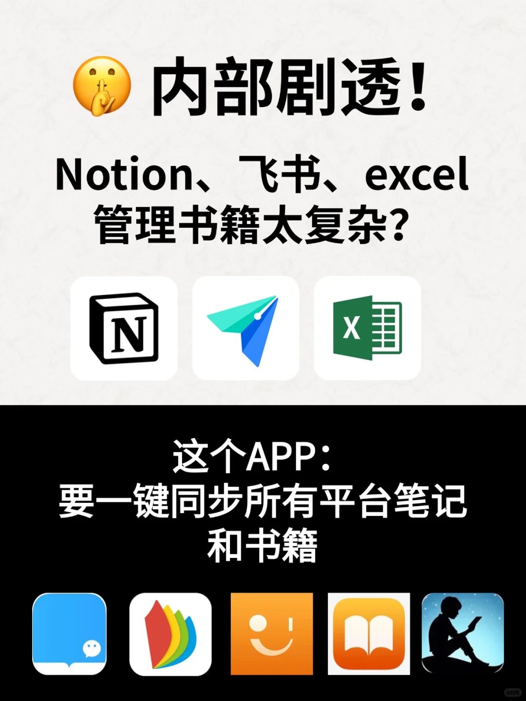 这个APP要一键同步所有平台笔记和书籍