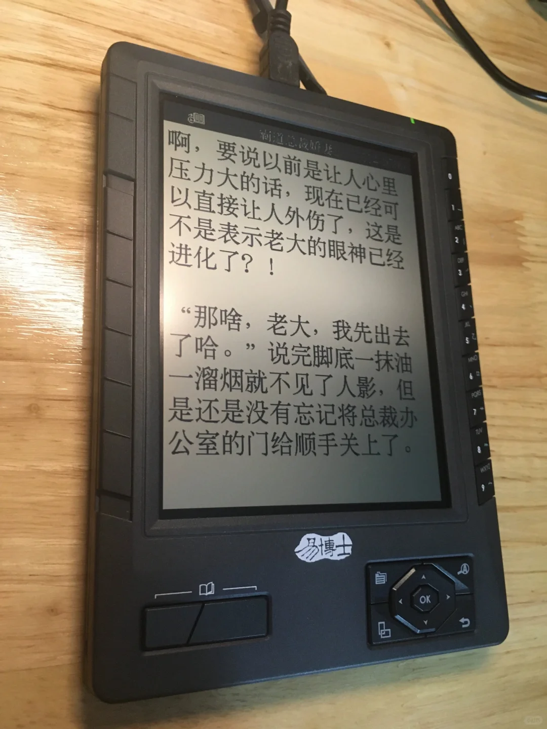 比kindle1还老的易博士阅读器（全反射）