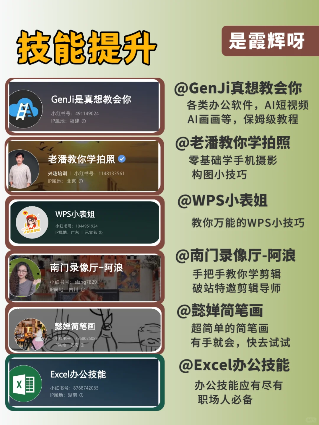 原来小红书是真的搞钱神器🔥36位宝藏博主