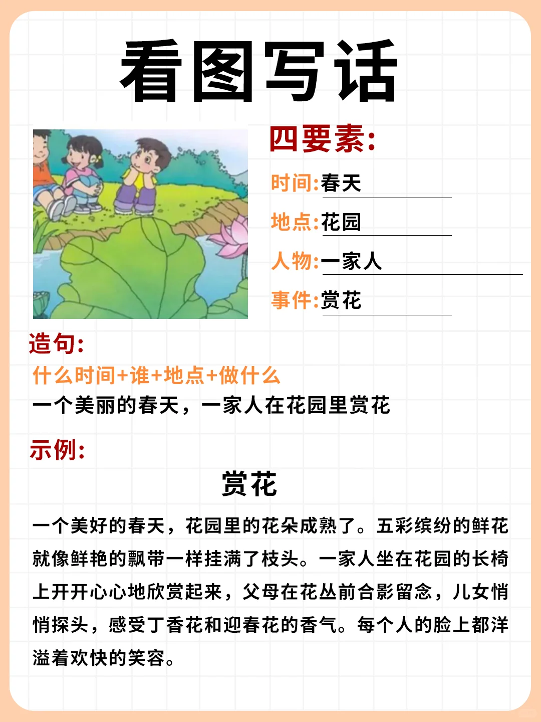 带孩子看图写话📖Get启蒙阅读小巧思