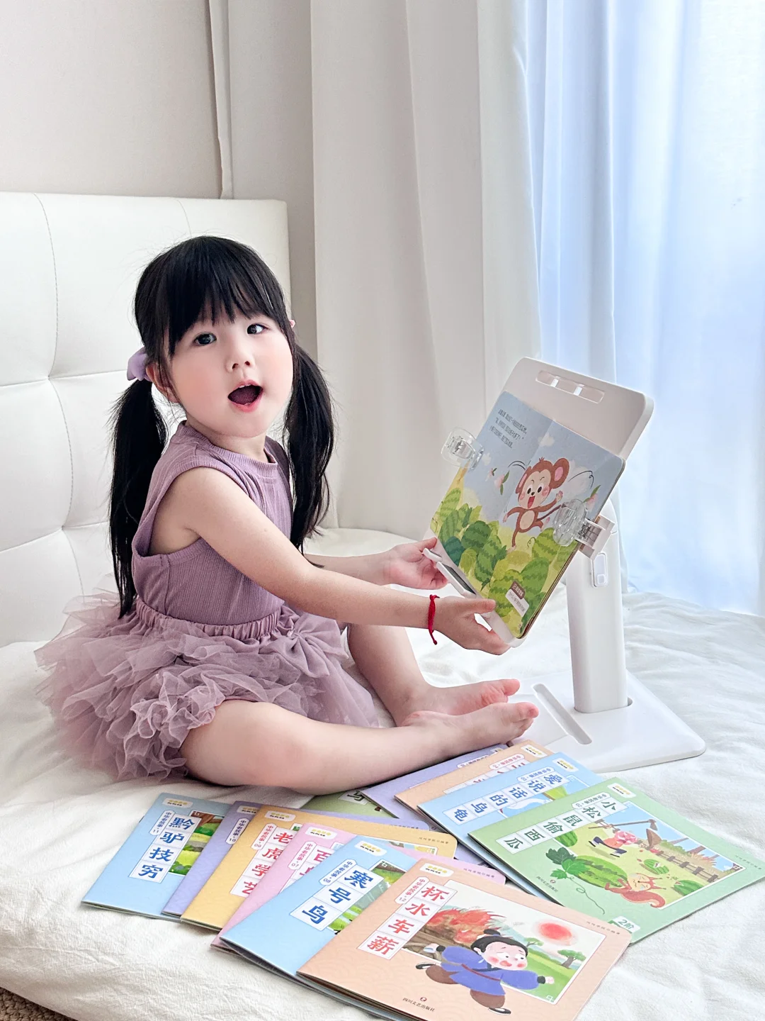 原来读绘本不用费妈~