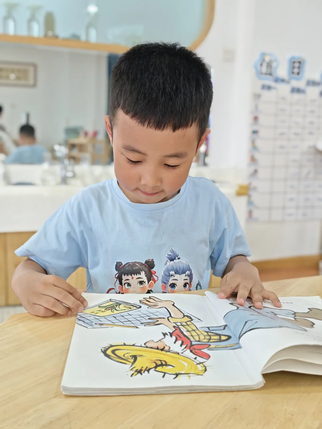 幼儿园小朋友的阅读时光📖