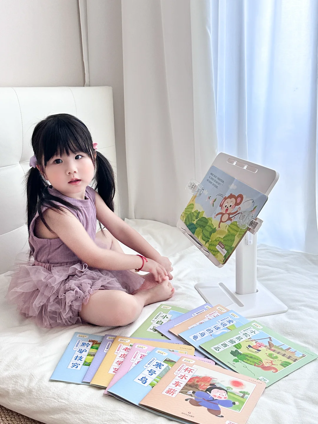原来读绘本不用费妈~