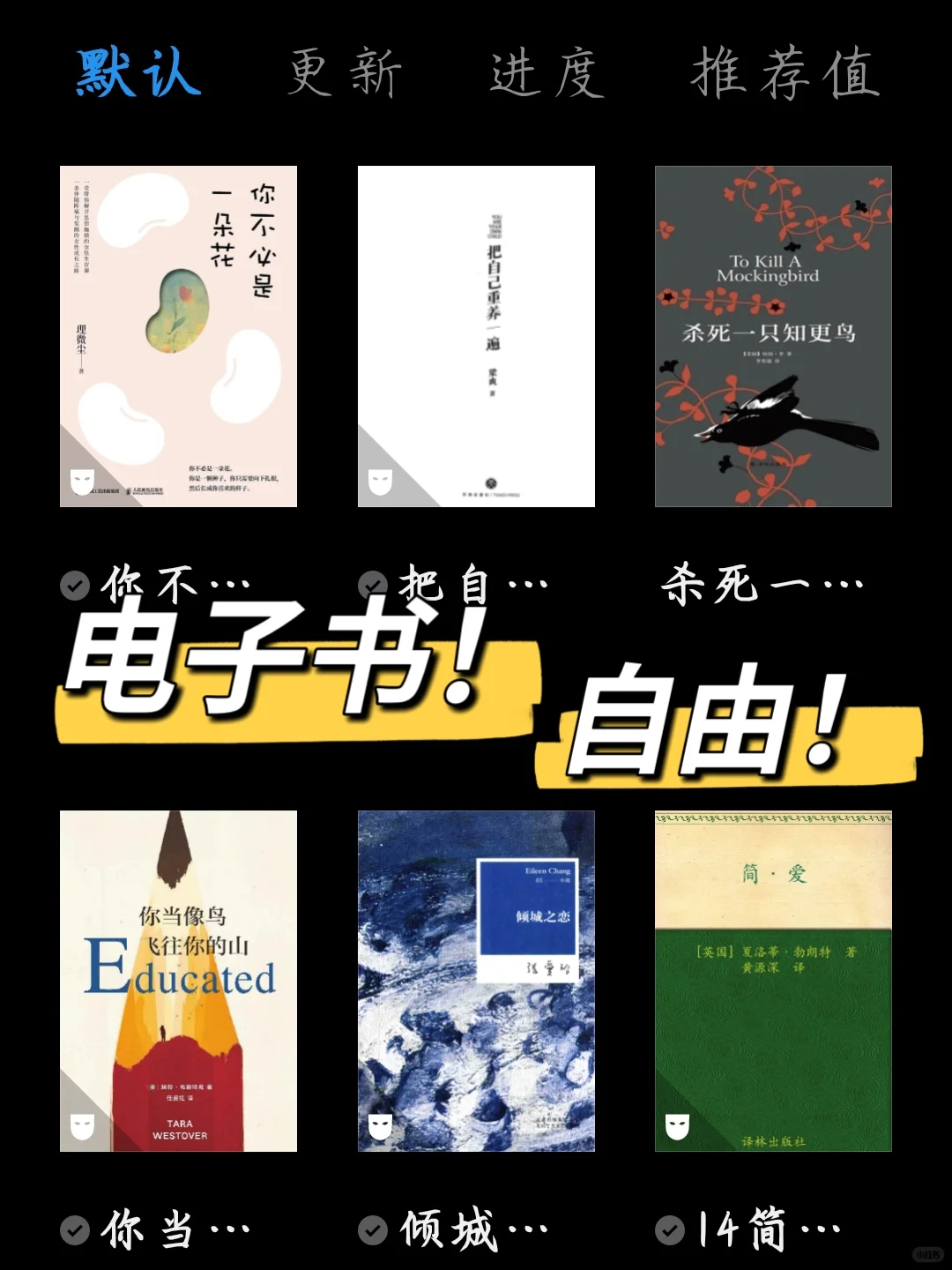 终于电子书自由了！