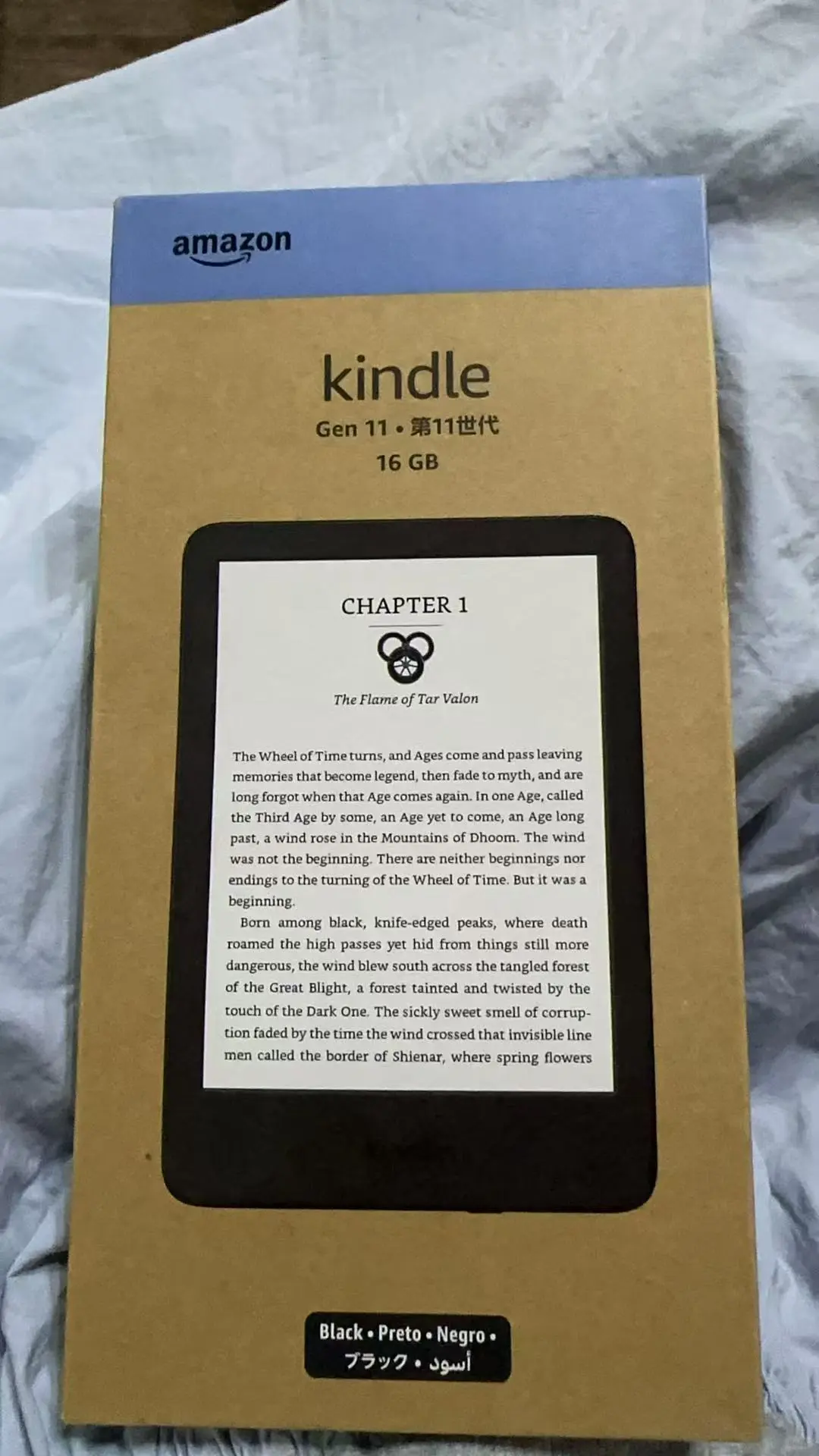 嘿嘿 我的kindle到了