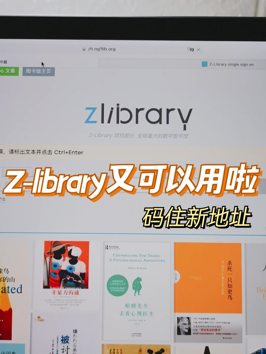 Z-library又能用啦，速度保存❗️❗️❗️